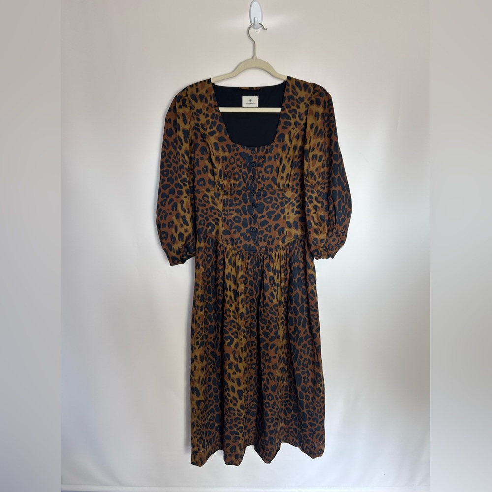 Tuckernuck Leopard Graciela Dress | Size 8 - Picture 2 of 7